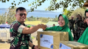 KASBRIGIF TP 31/PS APRESIASI SEMANGAT DAN KEKOMPAKAN PERSIT DENMA BRIGIF TP 31/PS DALAM MEMERIAHKAN HUT KE-81 KEMERDEKAAN REPUBLIK INDONESIA