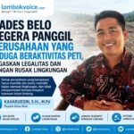 Kades Belo Segera Panggil Perusahaan yang Diduga Beraktivitas PETI, Tegaskan Legalitas dan Jangan Rusak Lingkungan
