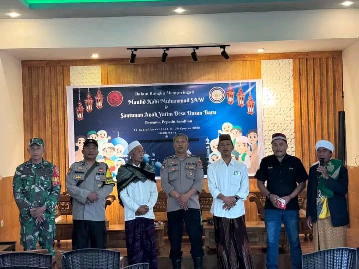 Santunan 106 Anak Yatim Piatu Se-Desa Dasan Baru Berjalan Lancar, Berkat Sinergi Seluruh Pihak
