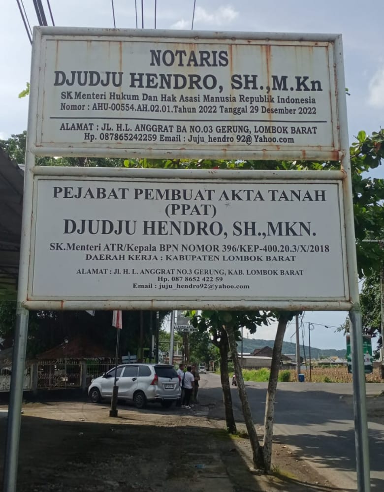 Dugaan Tipu Muslihat dalam Akta Jual Beli Tanah: Law Office Eka Jauhari Laporkan Notaris ke Polda NTB, BPN dan MPD Lobar